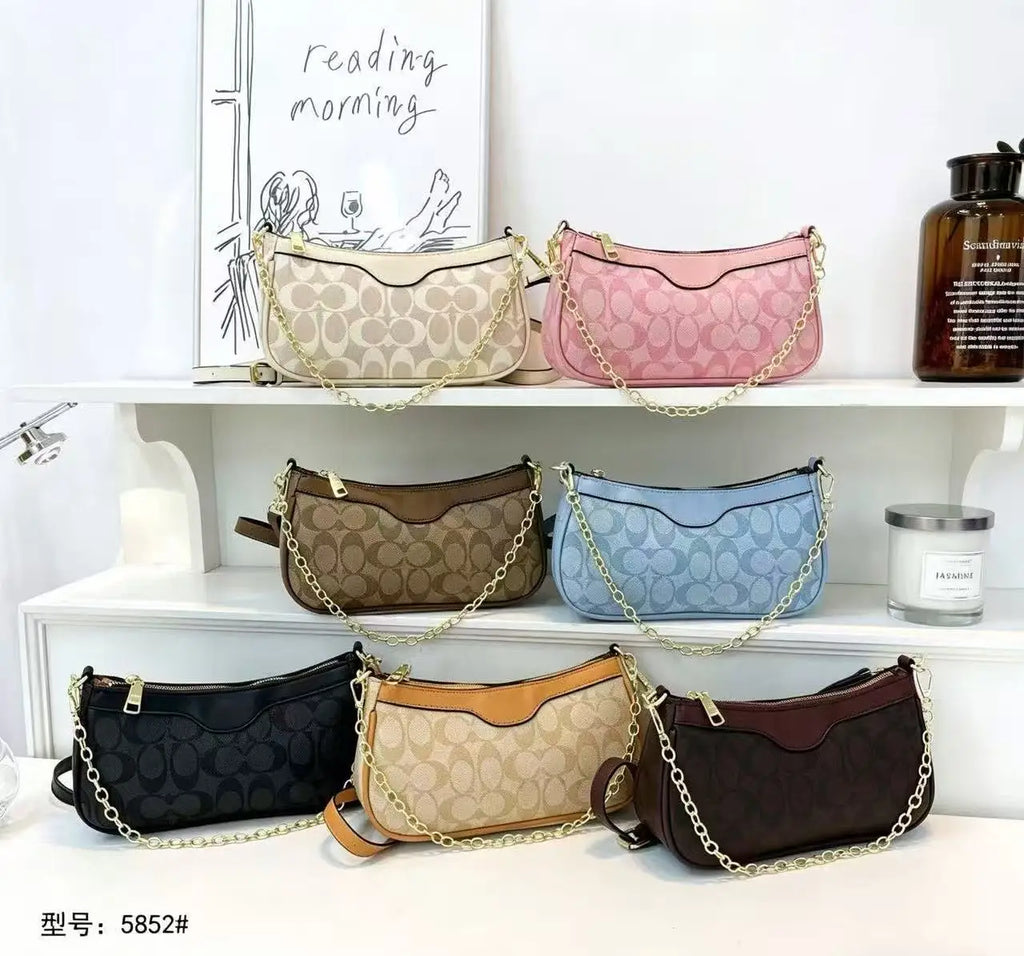 High Quality Women's Shoulder Bags Single Strap With Zippers PU Lining Fashionable Handbags in Wholesale