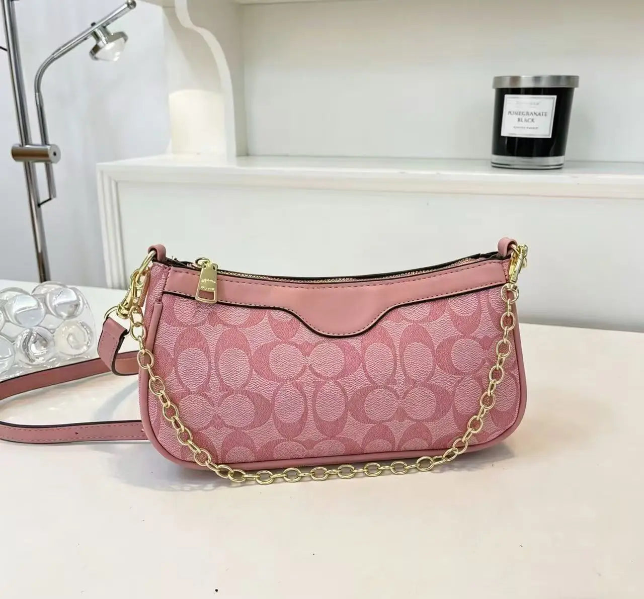 High Quality Women's Shoulder Bags Single Strap With Zippers PU Lining Fashionable Handbags in Wholesale