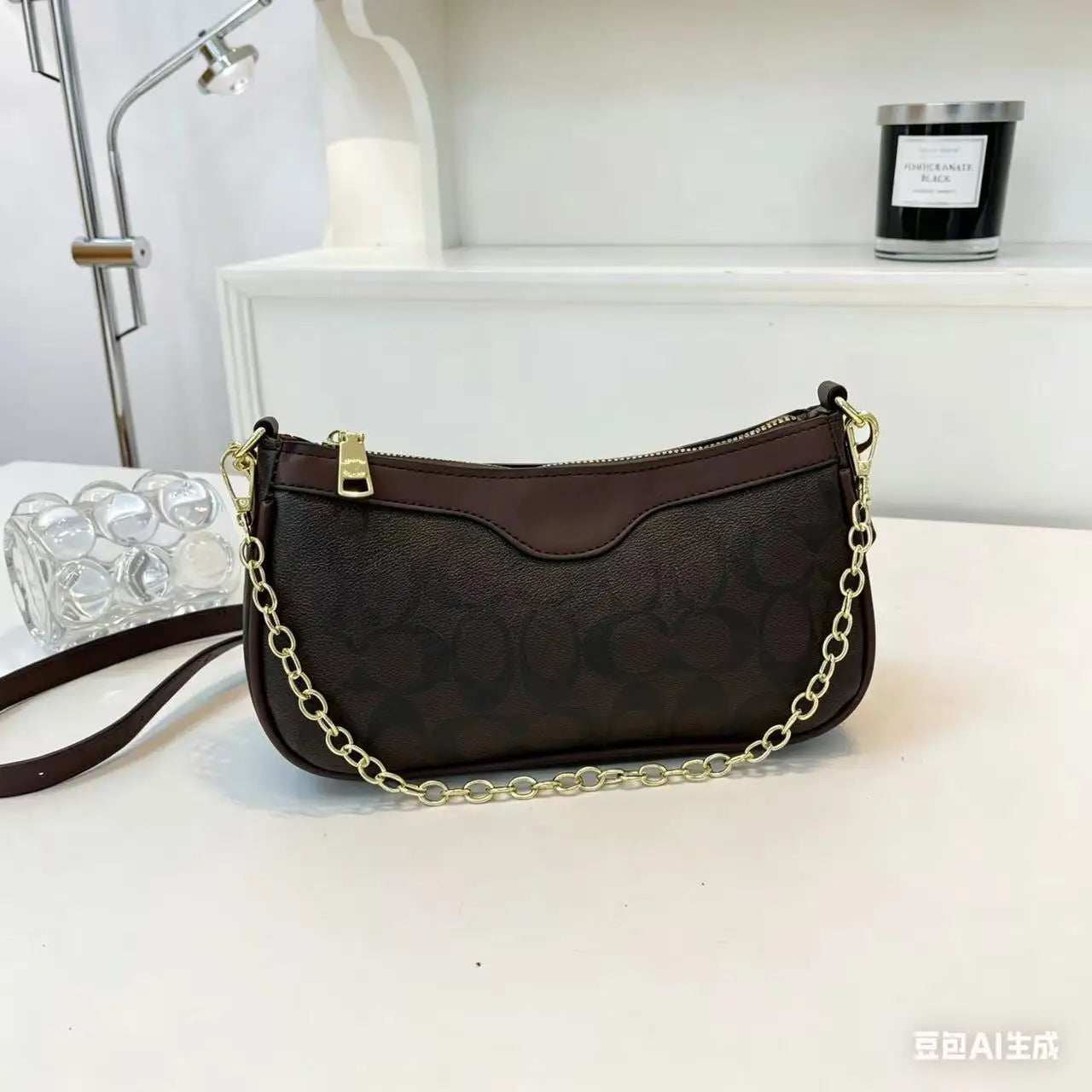 High Quality Women's Shoulder Bags Single Strap With Zippers PU Lining Fashionable Handbags in Wholesale
