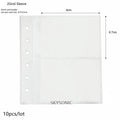 SKYSONIC Square Binder Collect Book DIY Sleeves & Notebook Refill Papers Idol Goo Card Journal Glitter Bullet Hand Book