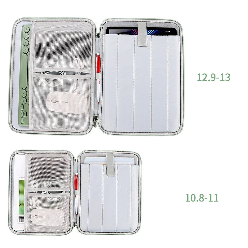 Sleeve Tablet Bag For iPad Air 2 1 2019 Pro 11 12.9 XiaoMi Pad 5 10 Cover 2017 Tablet Case 13 Inch Macbook Shockproof Pouch
