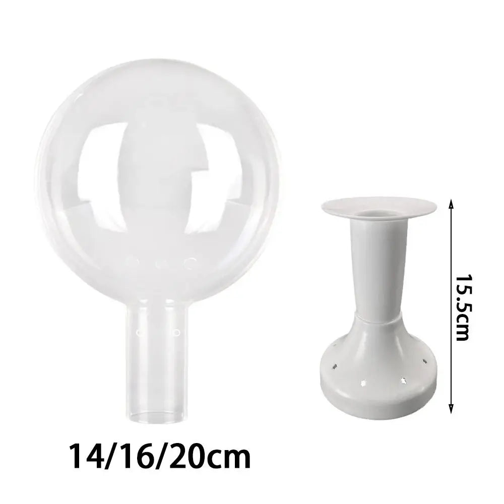 New Transparent Flower Packing Box DIY Acrylic Flower Bouquet Ball Round Bouquet Holder Wedding Birthday Party Decorations