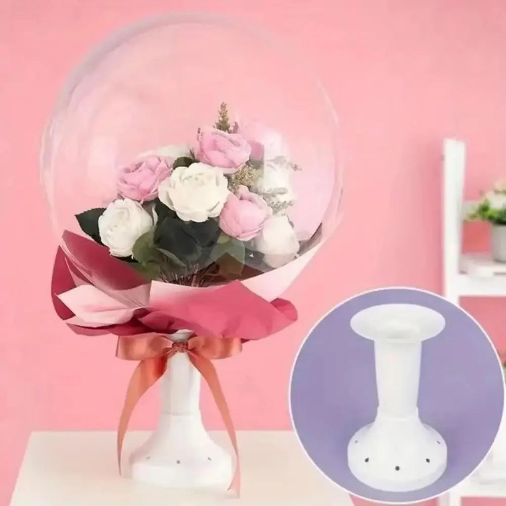 New Transparent Flower Packing Box DIY Acrylic Flower Bouquet Ball Round Bouquet Holder Wedding Birthday Party Decorations