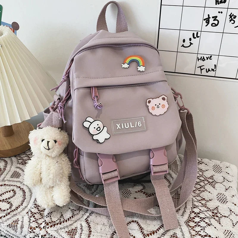 Women Cute Small Backpack Kawaii Mini Rucksack Multifunctional School Bag Fashion Hot Seller МиниРюкзак حقيبة_مدرسة كيوت 백팩