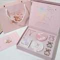 Bear Family Makeup Gift Box Lip Color powder blusher eye shadow powder Holiday Gift Makeup Set