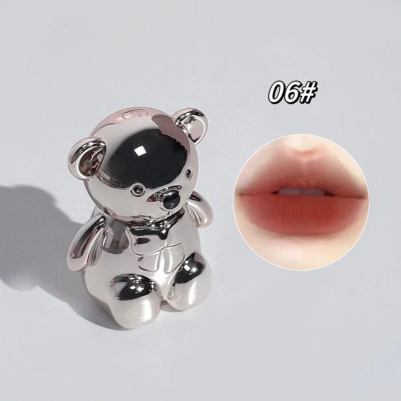 Bear Family Makeup Gift Box Lip Color powder blusher eye shadow powder Holiday Gift Makeup Set