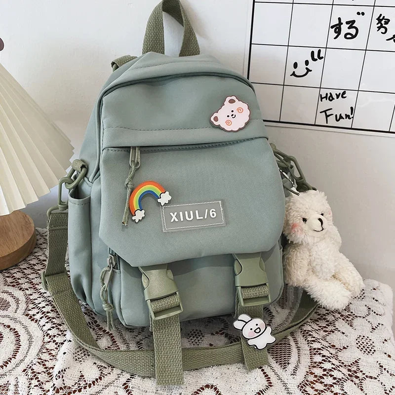 Women Cute Small Backpack Kawaii Mini Rucksack Multifunctional School Bag Fashion Hot Seller МиниРюкзак حقيبة_مدرسة كيوت 백팩