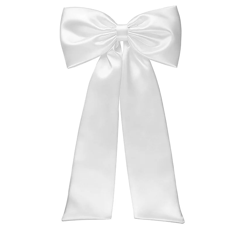 Elegant Satin Wedding Bow Decoration For Wedding Party Bedroom Living Room DIY Large Bow Ornament
