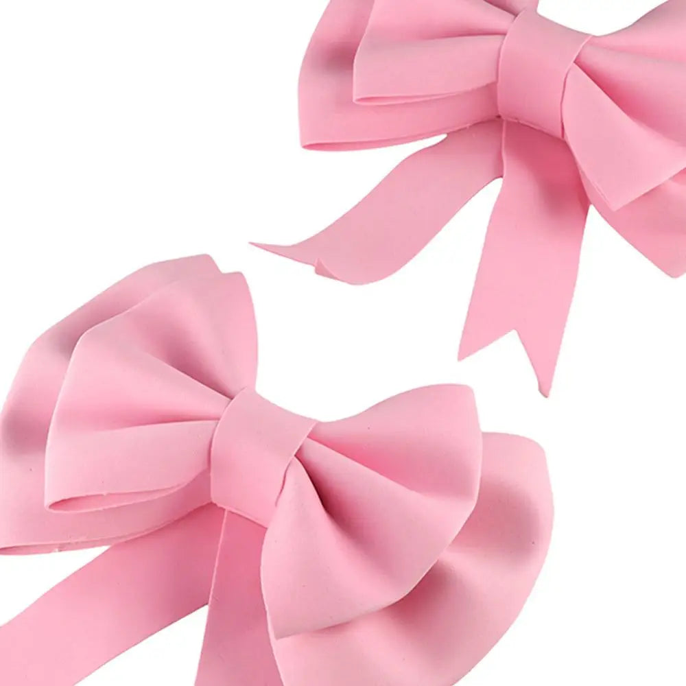 Gift Basket Decor Big Bow Knot Holding Bucket Fashion Flower Art Foam Bow EVA Presents Packaing Baby Shower Decor