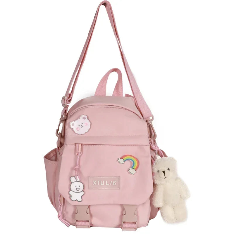 Women Cute Small Backpack Kawaii Mini Rucksack Multifunctional School Bag Fashion Hot Seller МиниРюкзак حقيبة_مدرسة كيوت 백팩