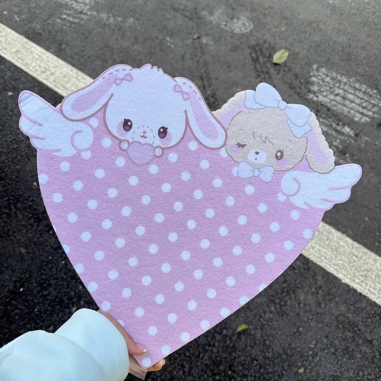 New Cute Cartoon Bunny Felt Decoration Cork Board Wall Photo Message Board Wall Punch-free No Damage The Wall Room Decoration