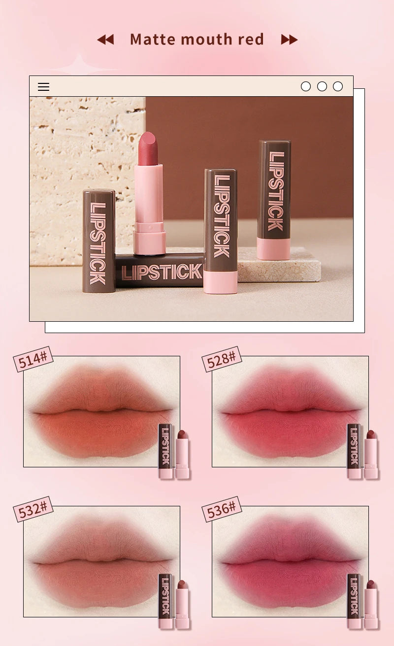 Gift Box 9-piece Lipstick Powder Mascara Eyebrow Pencil Set