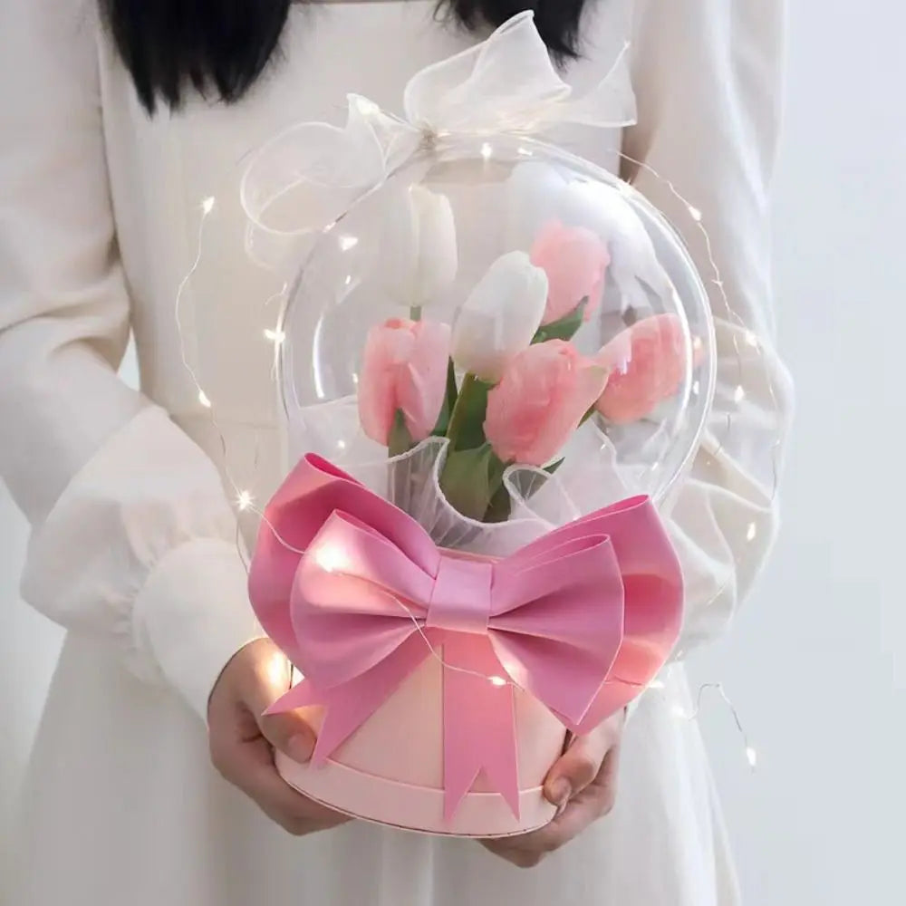 Gift Basket Decor Big Bow Knot Holding Bucket Fashion Flower Art Foam Bow EVA Presents Packaing Baby Shower Decor
