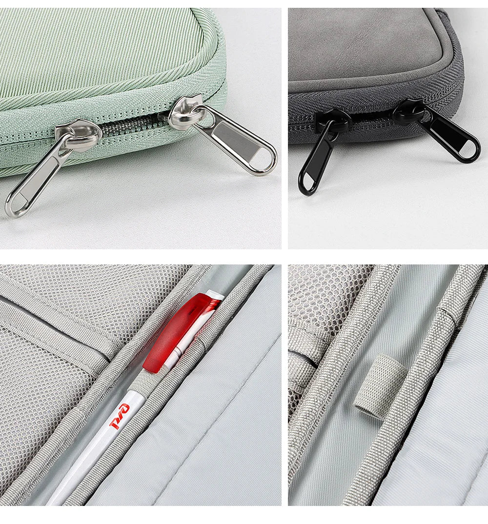 Sleeve Tablet Bag For iPad Air 2 1 2019 Pro 11 12.9 XiaoMi Pad 5 10 Cover 2017 Tablet Case 13 Inch Macbook Shockproof Pouch
