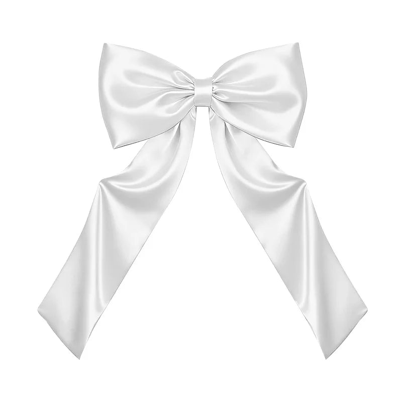 Elegant Satin Wedding Bow Decoration For Wedding Party Bedroom Living Room DIY Large Bow Ornament