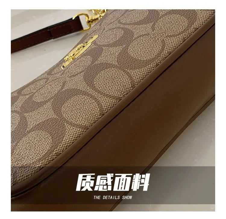 Elegant Modern Designer Diaper Bag For Women Luxury Large Capacity Tote Stylish Leather Crossbody Shoulder Bag Solid Design