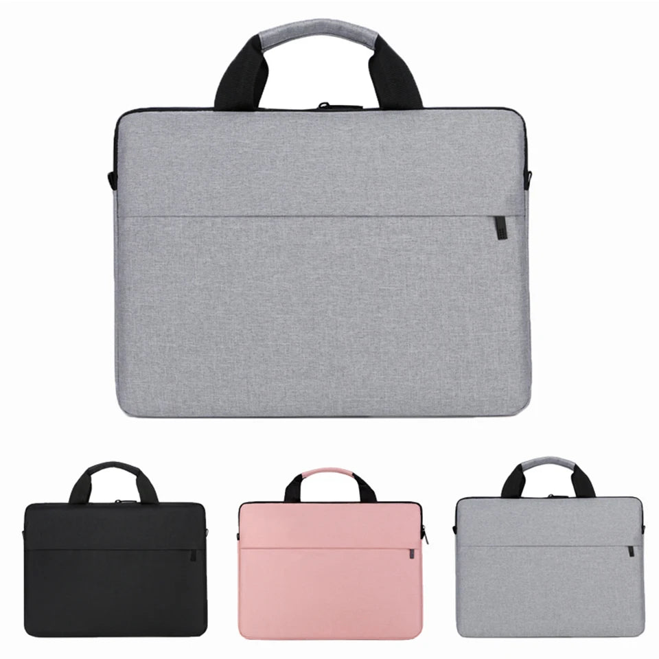 New Protective Pouch Large Capacity Ultra Thin Notebook Cover Laptop Sleeve Case Laptop Handbag Shoulder Bag for HP Dell Lenovo