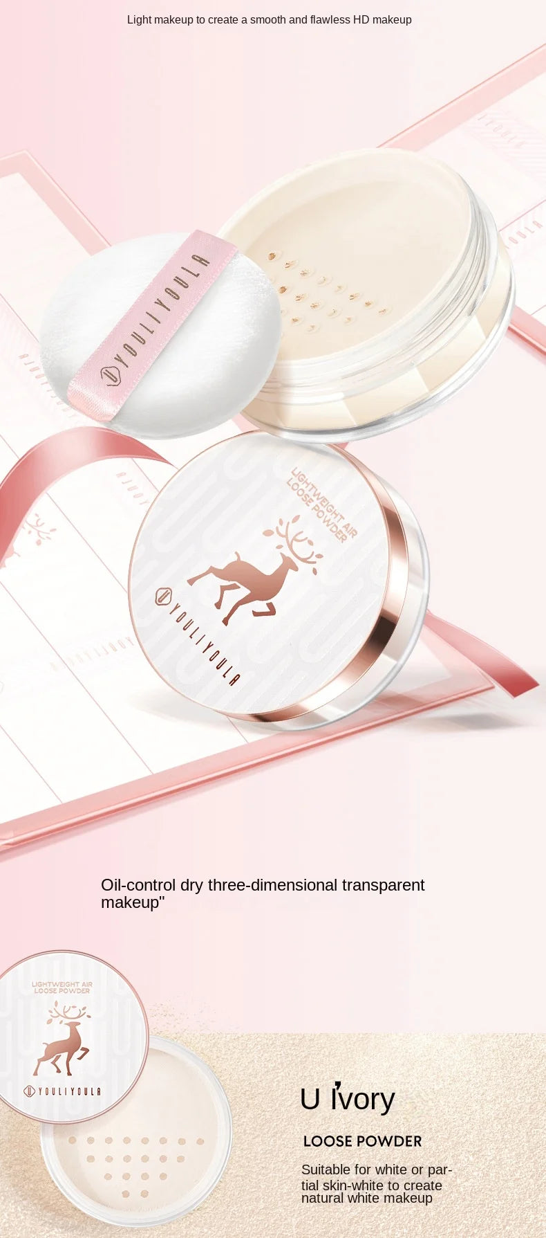 2022 Makeup Cosmetic Set Oriental Beauty Lotus Pond Moonlight Gift Box Velvet Lipstick Ivory Concealer Eye Shadow Setting Powder