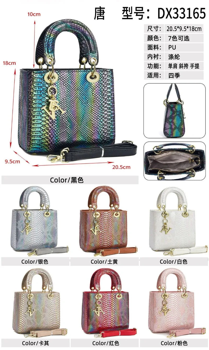 Women Leather Handbag Purses High Quality Female Shoulder Bag Fashionable Crossbody Bag Commute Lady Tote Bag Bolsa Feminina