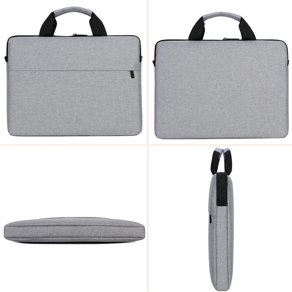 New Protective Pouch Large Capacity Ultra Thin Notebook Cover Laptop Sleeve Case Laptop Handbag Shoulder Bag for HP Dell Lenovo
