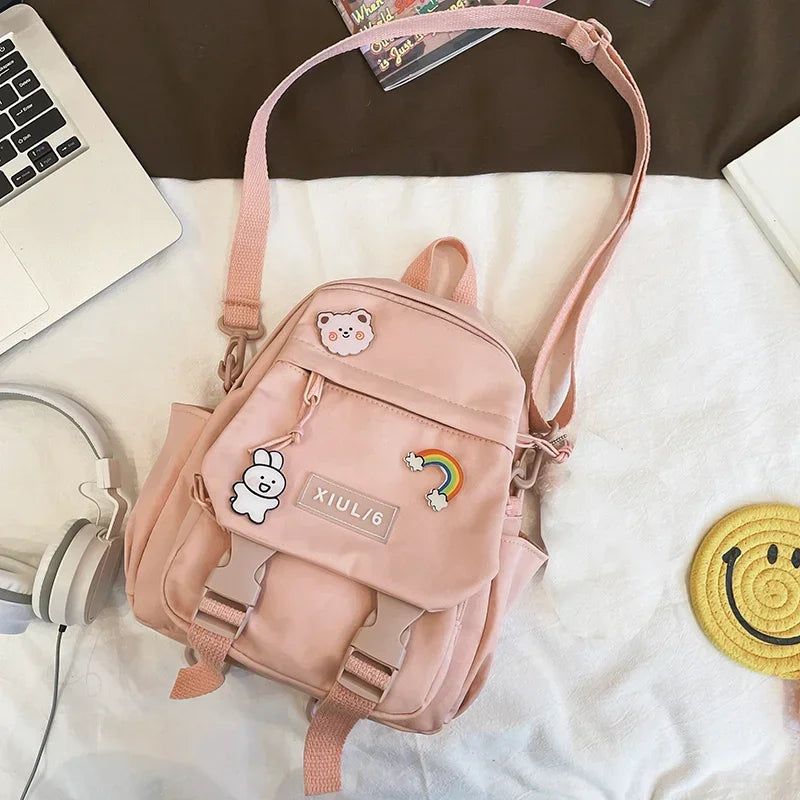 Women Cute Small Backpack Kawaii Mini Rucksack Multifunctional School Bag Fashion Hot Seller МиниРюкзак حقيبة_مدرسة كيوت 백팩