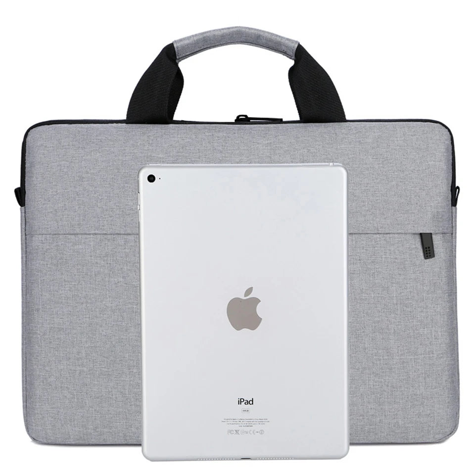 New Protective Pouch Large Capacity Ultra Thin Notebook Cover Laptop Sleeve Case Laptop Handbag Shoulder Bag for HP Dell Lenovo