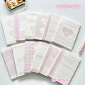 Musical Note Memo Pad Cute A7 Notepad Pink Memo Pad Adorable Non-Sticky Memo Pad For Diary Writing Journaling Note-Taking