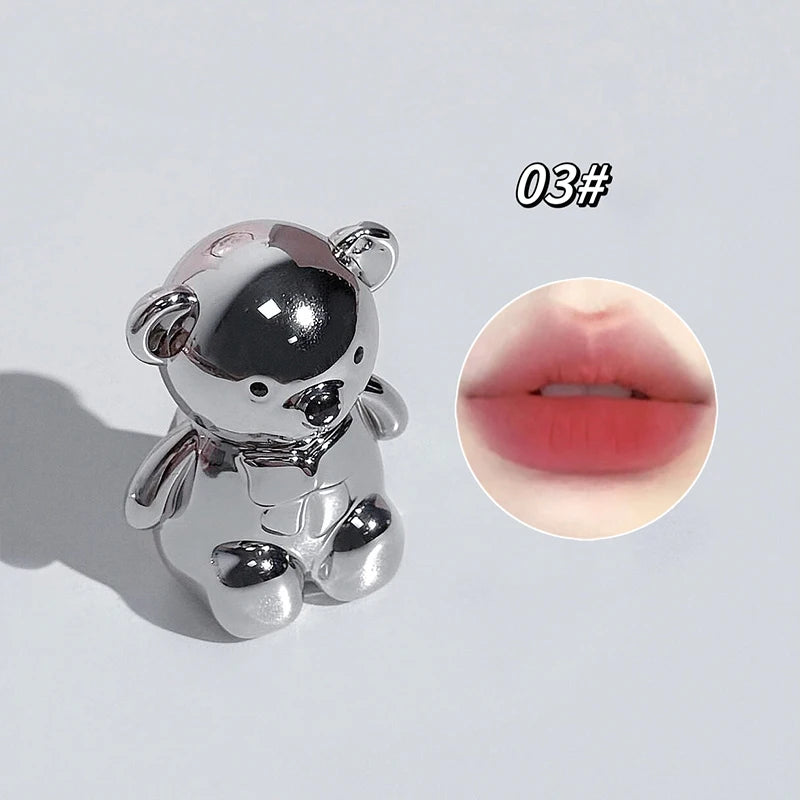 Bear Family Makeup Gift Box Lip Color powder blusher eye shadow powder Holiday Gift Makeup Set