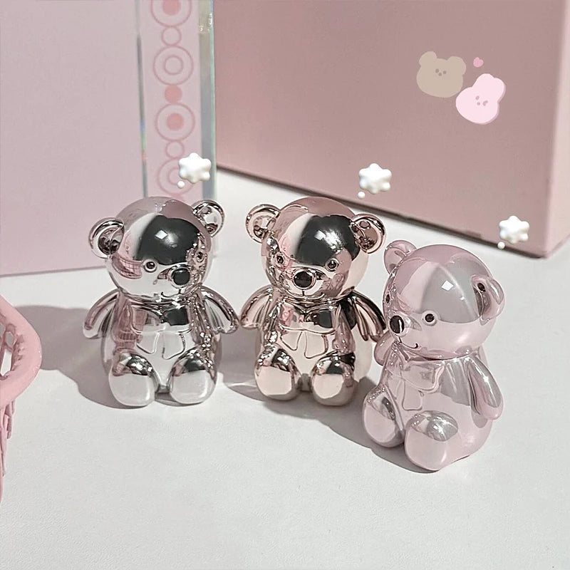 Bear Family Makeup Gift Box Lip Color powder blusher eye shadow powder Holiday Gift Makeup Set