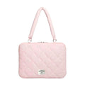Cute Bow Embroidered Laptop Sleeve Bag For 11-15 Inch Portable Shoulder Handbag Fashion Notebook Case For Women