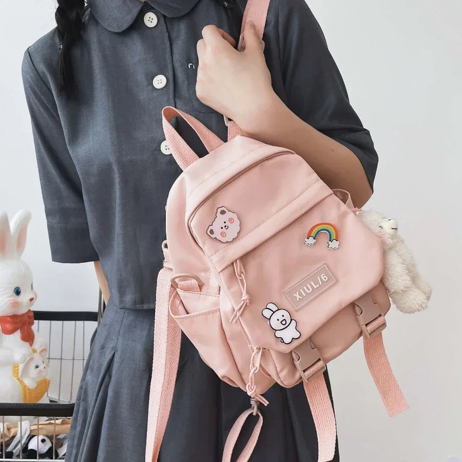 Women Cute Small Backpack Kawaii Mini Rucksack Multifunctional School Bag Fashion Hot Seller МиниРюкзак حقيبة_مدرسة كيوت 백팩